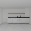 Armário Cozinha Inferior Branco Tx (Sudoeste / Vale do Sereno – Apt 01 04 05 06 09 10)