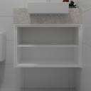 Armário Banheiro Nicho Branco Tx (Sudoeste / Vale do Sereno – Apt 01 04 05 06 09 10)