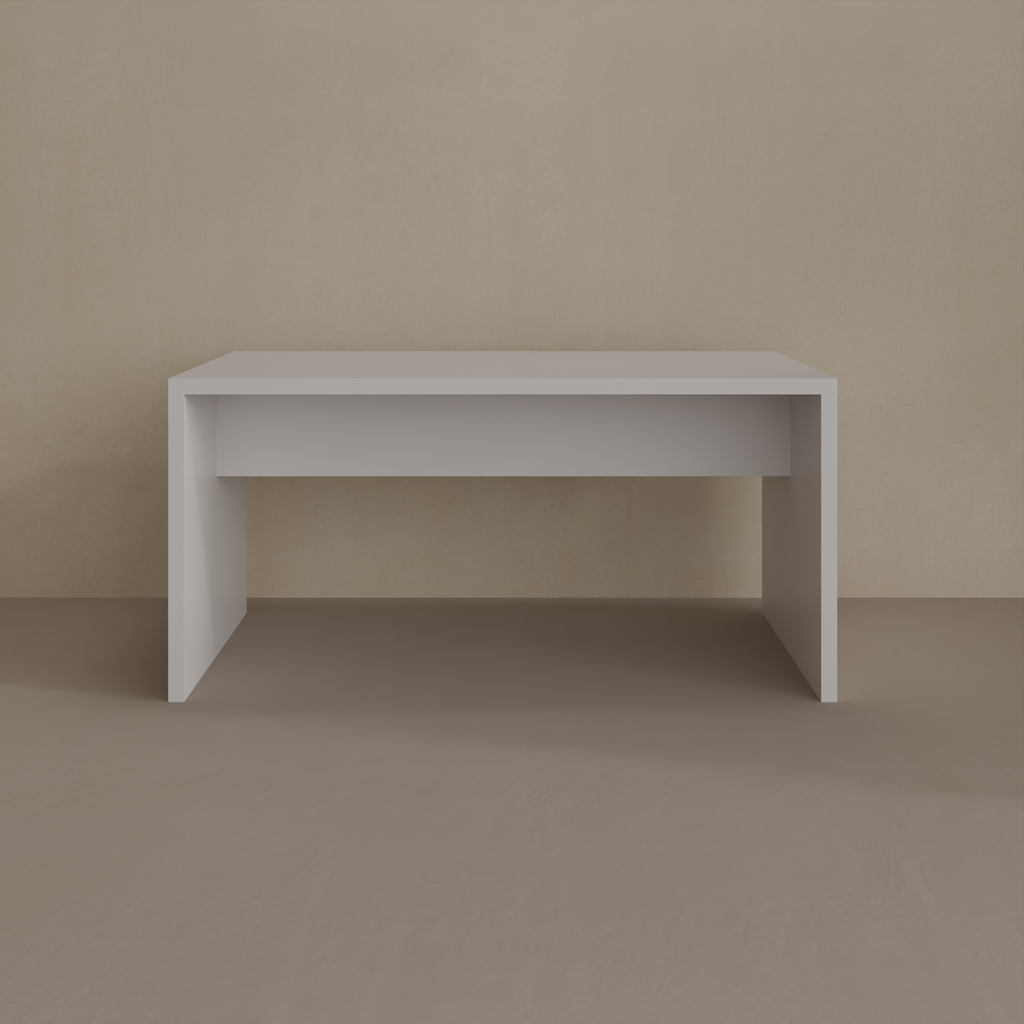 Mesa de Jantar 155 x 78 x 75 cm (LxPxA) Cinza Cobalto (Sudoeste / Vale do Sereno – Apt 01 04 05 06 09 10)