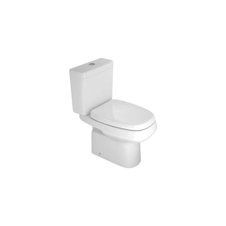 Bacia com caixa acoplada Monte Carlo Branco Deca Bacia Sanitária Lavabo; Banho 01; Banho 02; Banho Master