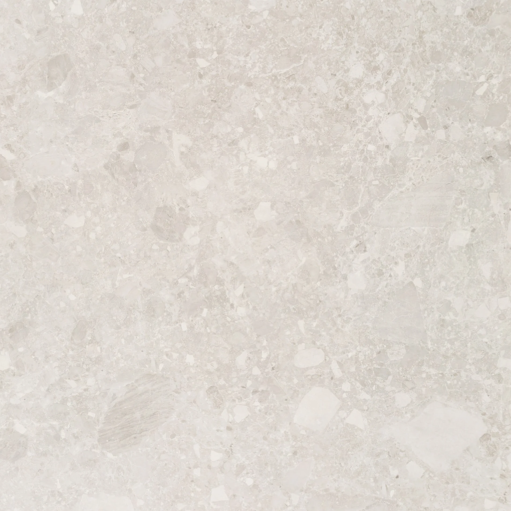 Porcelanato Natural Retificado Lombarda Off White 90x90 Portobello  Piso Lavabo de Serviço