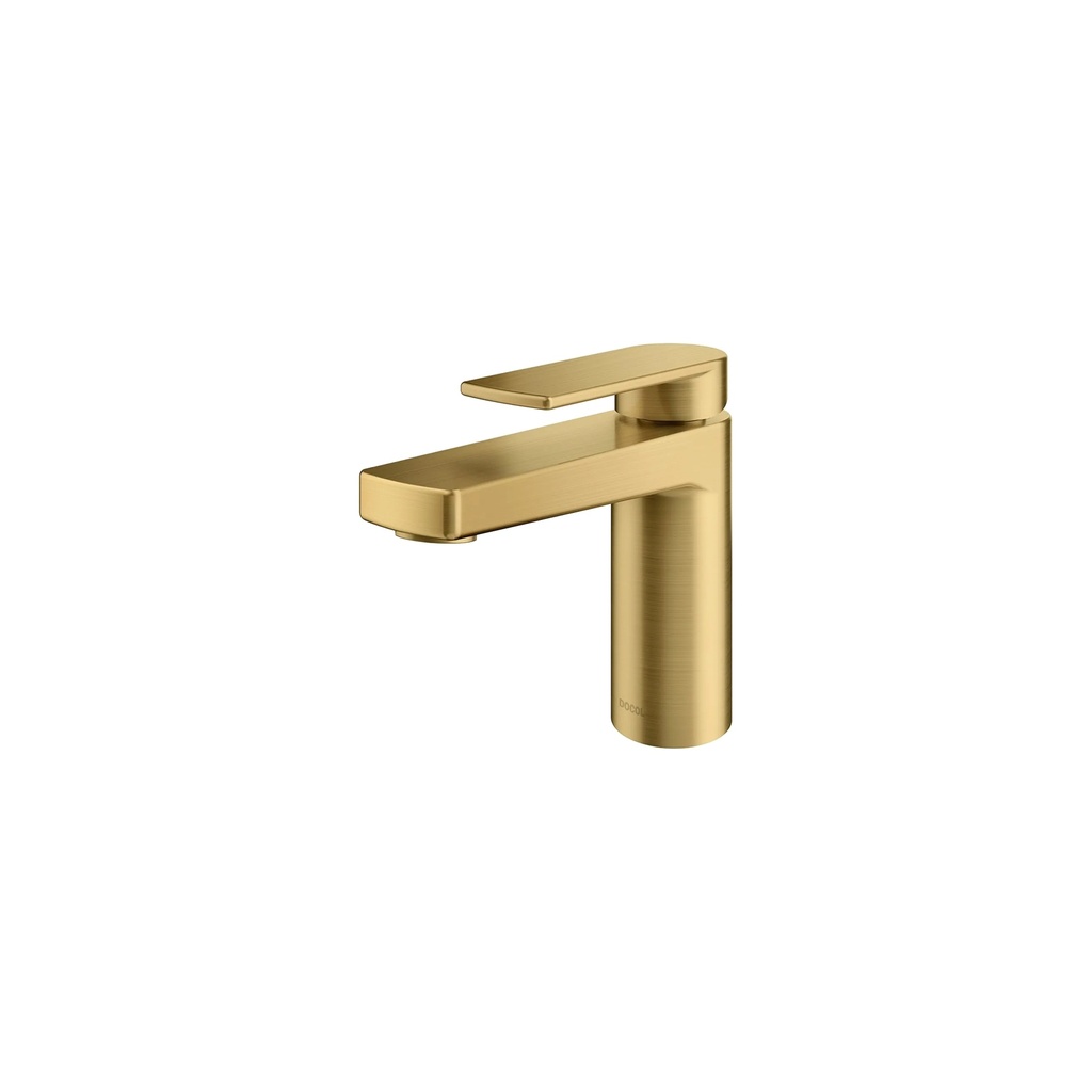 Torneira bica baixa de mesa para lavatório Argon Ouro Escovado Docol Torneira Lavabo