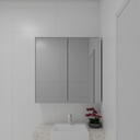 Armário Banheiro Social Aéreo Cinza Cobalto (Sudoeste / Vale do Sereno – Apt 02 03 07 08)