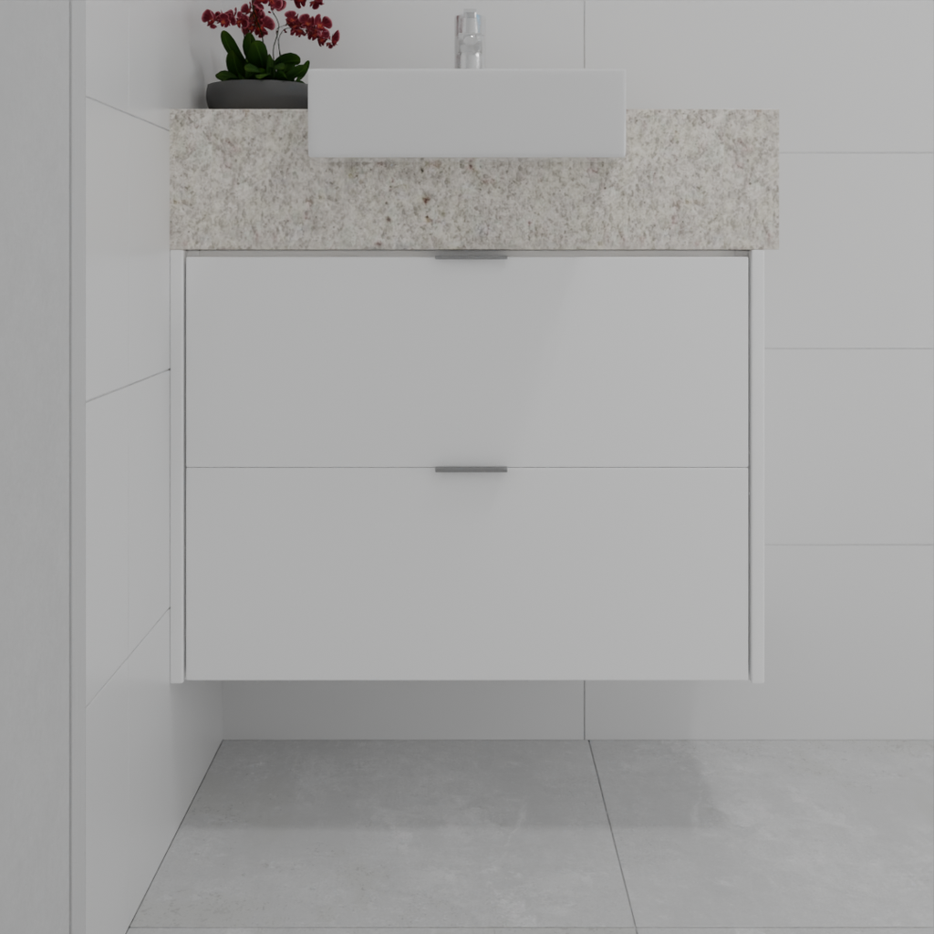 Armário de Banheiro Suite Gaveteiro Branco Tx (Sudoeste / Vale do Sereno – Apt 02 03 07 08)