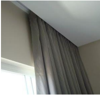 Forro com Cortineiro sem Iluminação Sala (Bambuí / Praça 232 / Sala )