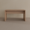 Mesa Escritório 140 x 40cm Louro Freijó