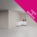 Armário Cozinha Inferior sem Nicho para Lava e Seca Branco Tx (Sudoeste / Bias Fortes - Apt 09) (CxB)