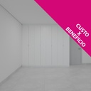 Armário Quarto 8 Portas de Giro Branco Tx (Sudoeste / Vale do Sereno – Apt 01 04 05 06 09 10) (CxB)