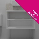 Armário Banheiro Nicho Branco Tx (Sudoeste / Vale do Sereno – Apt 01 04 05 06 09 10) (CxB)