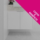 Armário Banheiro Suite Porta de Giro Branco Tx (Sudoeste / Vale do Sereno – Apt 02 03 07 08) (CxB)