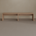 Escrivaninha Suite 325 cm x 50 cm Louro Freijó (Sudoeste / Vale do Sereno – Apt 02 03 07 08)