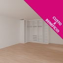 Armário Closet Casal com Gavetas Branco Tx (Sudoeste / Bias Fortes - Apt 03 04) (CxB)