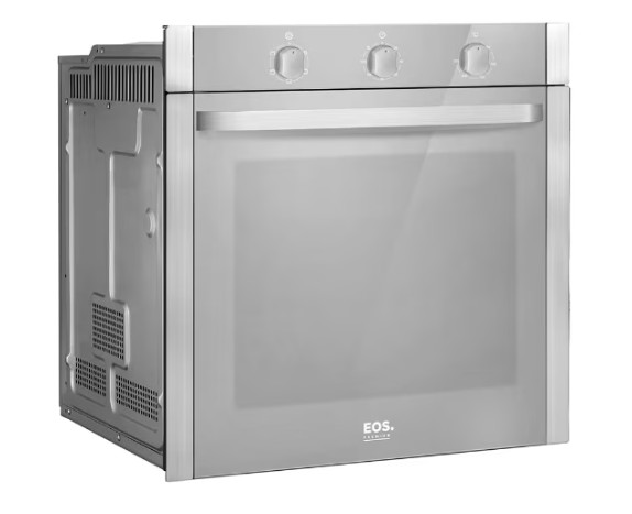 Forno Elétrico de Embutir EOS 65 Litros Porta de Vidro Espelhado (EFE65EE)