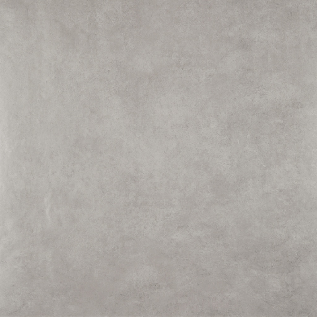 Piso Porcelanato cimento queimado com rodapé de 10cm de porcelanato