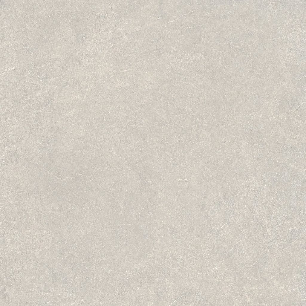 Piso Porcelanato off white com rodapé de 10cm de porcelanato