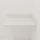 Bancada Branco Itaúna  0,65m Banheiro