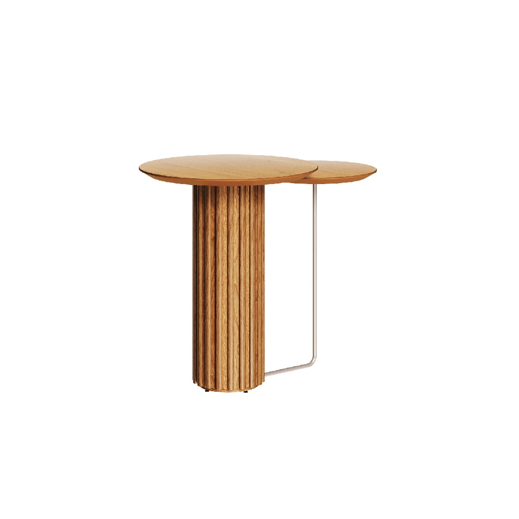 Mesa lateral dupla living - Amadeirado