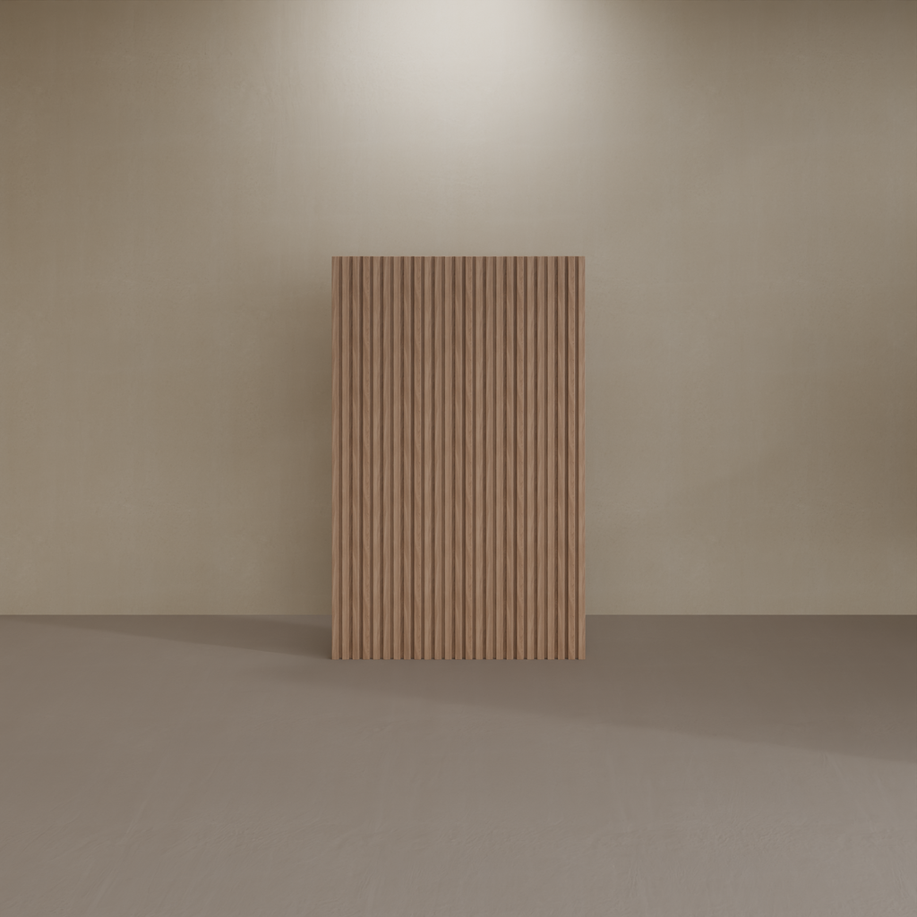 Painel ripado slim 1,40m - Amadeirado