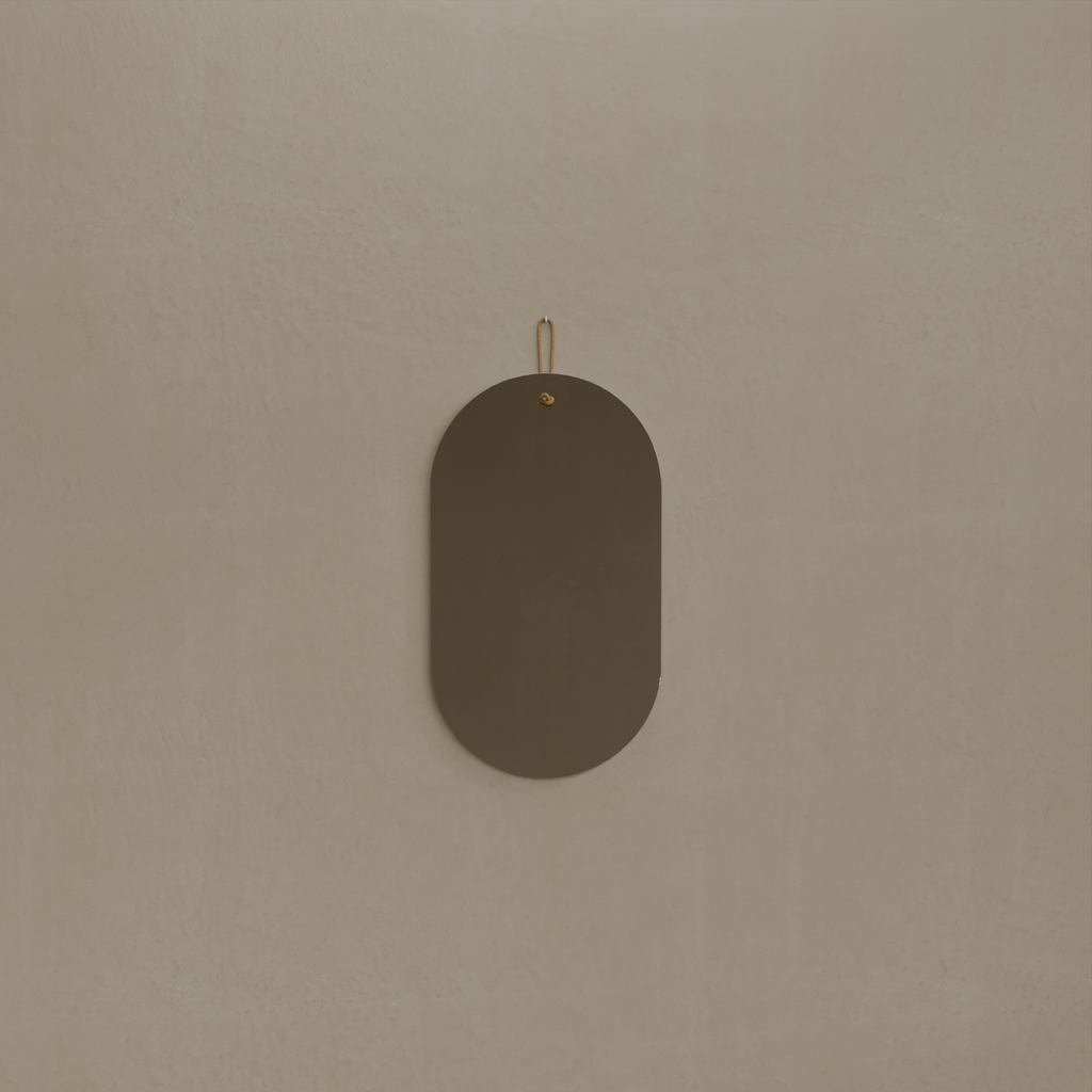 Espelho Multiuso Lapidado Pendurador 60x40cm Oblongo EM64OBP059