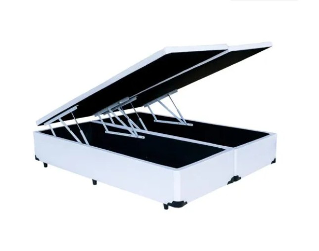 Cama Box Baú Bipartida Casal 138 cm x 188 cm Master Box