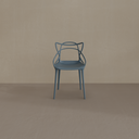 Conjunto de 2 Cadeiras Allegra PP Rivatti Verde Petróleo