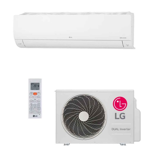 Condicionador de Ar LG Mono Frio (Evaporadora + Condensadora) 18.000 BTU's 220V Inverter Instalado QUARTO CASAL - Édilo BF 1207