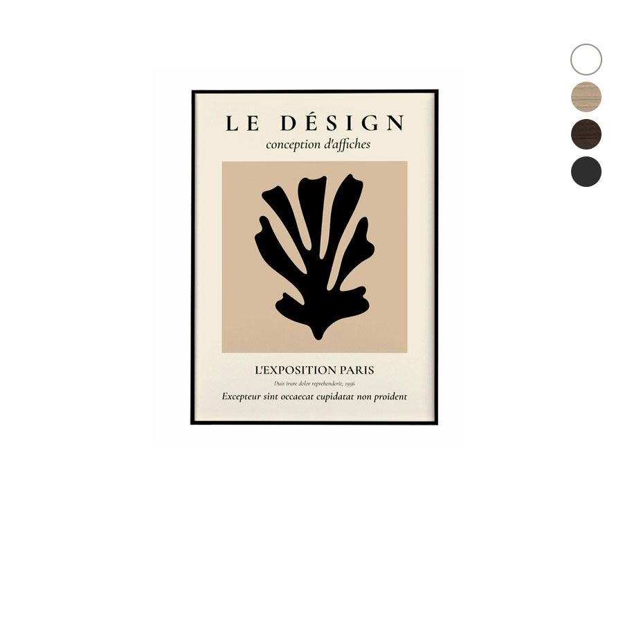 Quadro Decorativo Le Design Inspirado Matisse 50 x 70