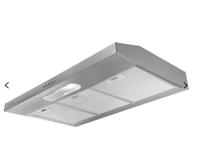 Depurador e Exaustor de ar de Parede Suggar Slim 80 Cm Prata 127 V