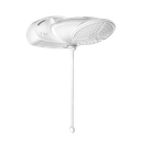 Chuveiro Elétrico Top Jet Turbo com pressurizador Lorenzetti 220v 7500W