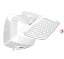 Chuveiro elétrico de parede Lorenzetti Futura Multitemperaturas branco 6800W