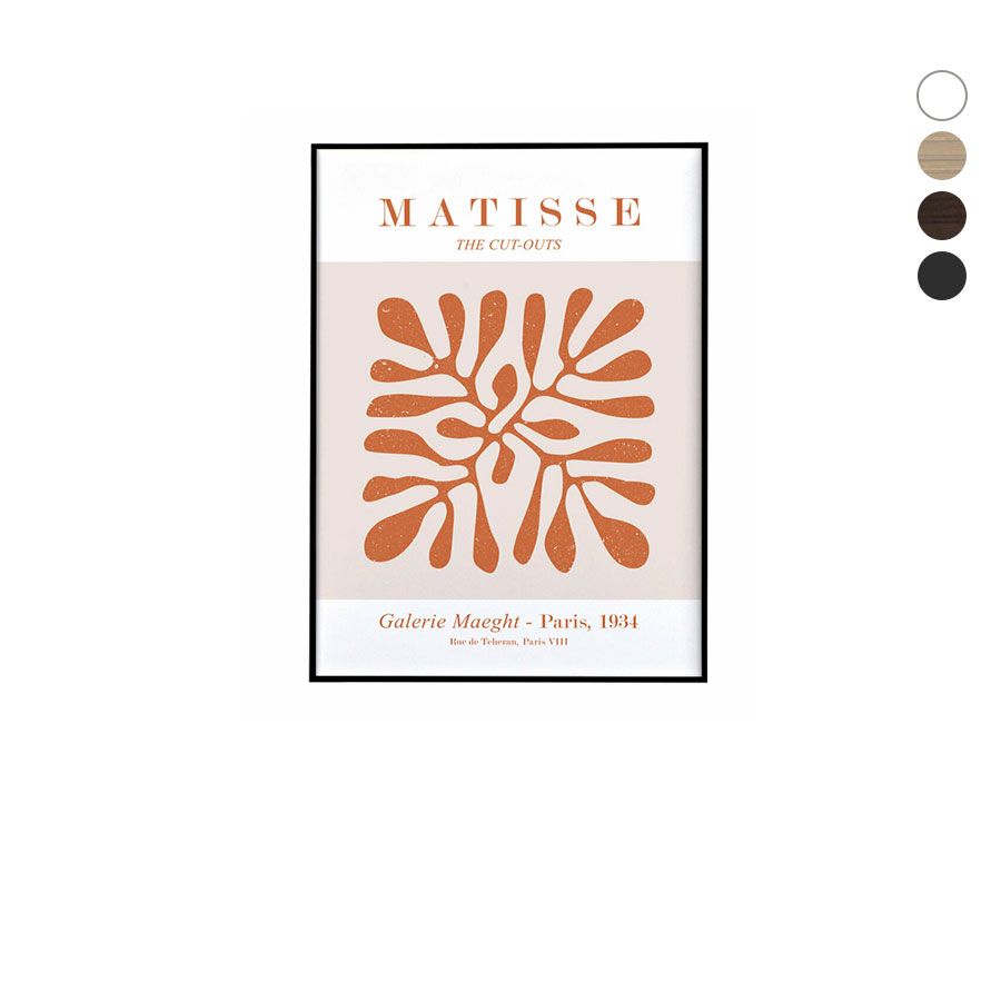 Quadro Decorativo Matisse The Cut-Outs Terracota 50 x 70