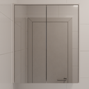 Armário de Banheiro Aéreo Cinza Cobalto (Sudoeste / Bias Fortes - Apt 01 02 05 06) (CxB)