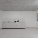 Armário Cozinha Inferior Cinza Cobalto (Sudoeste / Bias Fortes - Apt 01 02 05 06) (CxB)