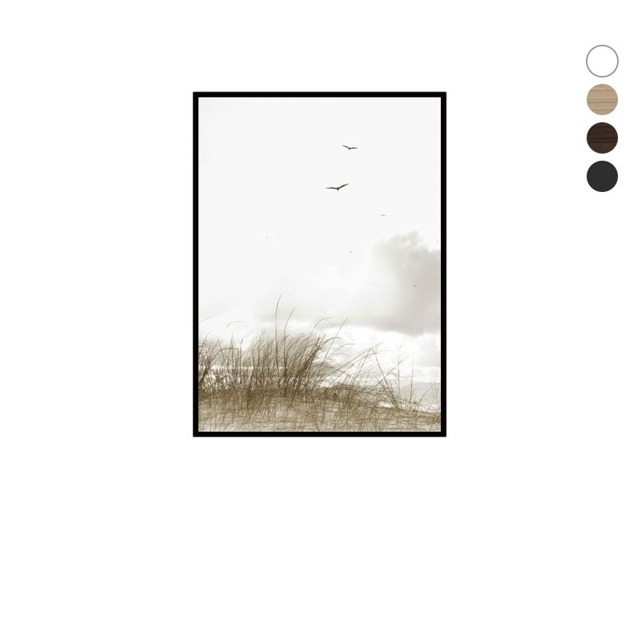 Quadro Decorativo Fotografia Praia Tranquila 50 x 70