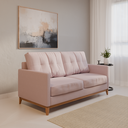 Sofá Carlo Sofani 180x90x95cm (LxPxA) 2560 Rosado
