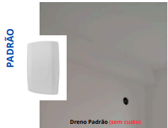 Ponto do dreno Padrão da Construtora - TORRE A 