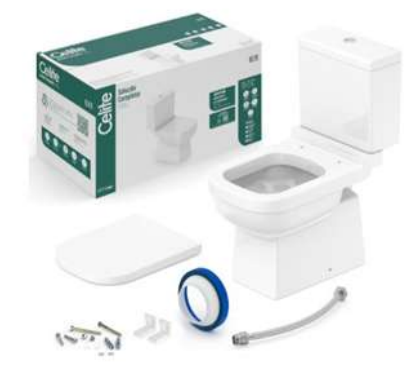 Bacia Sanitária com Caixa Acoplada - Celite Elite