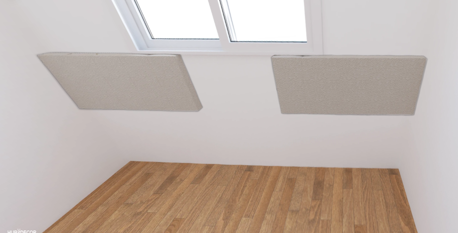 Cabeceira Solteiro Gomos Vertical 0,90 - Tecido Boucle Off White  3536