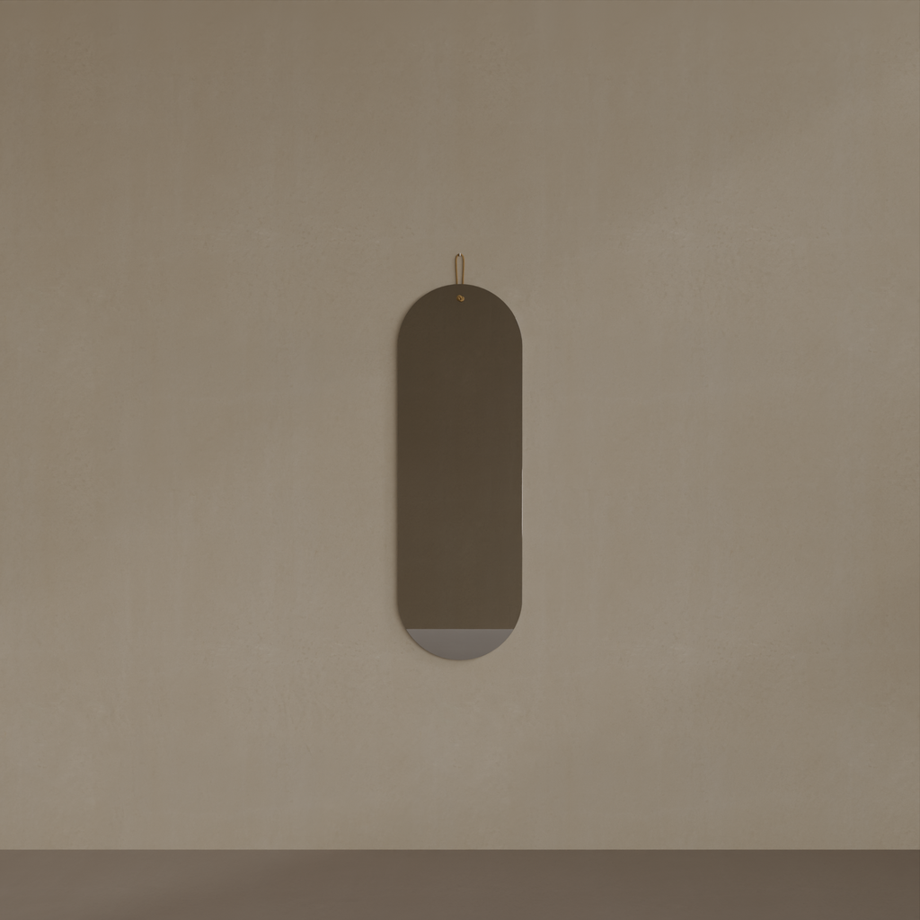 Espelho de Corpo Lina Sisal Oblongo 120 x 40 cm ELN124OB1778 não usar